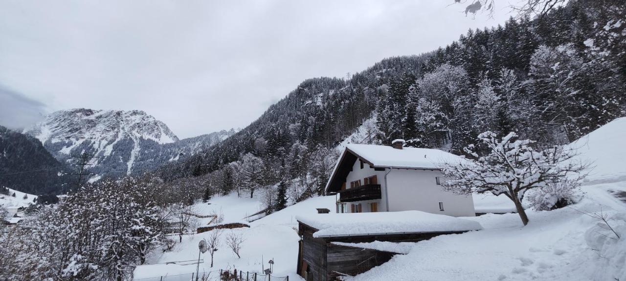 Haus Stehbock Villa Partenen Esterno foto