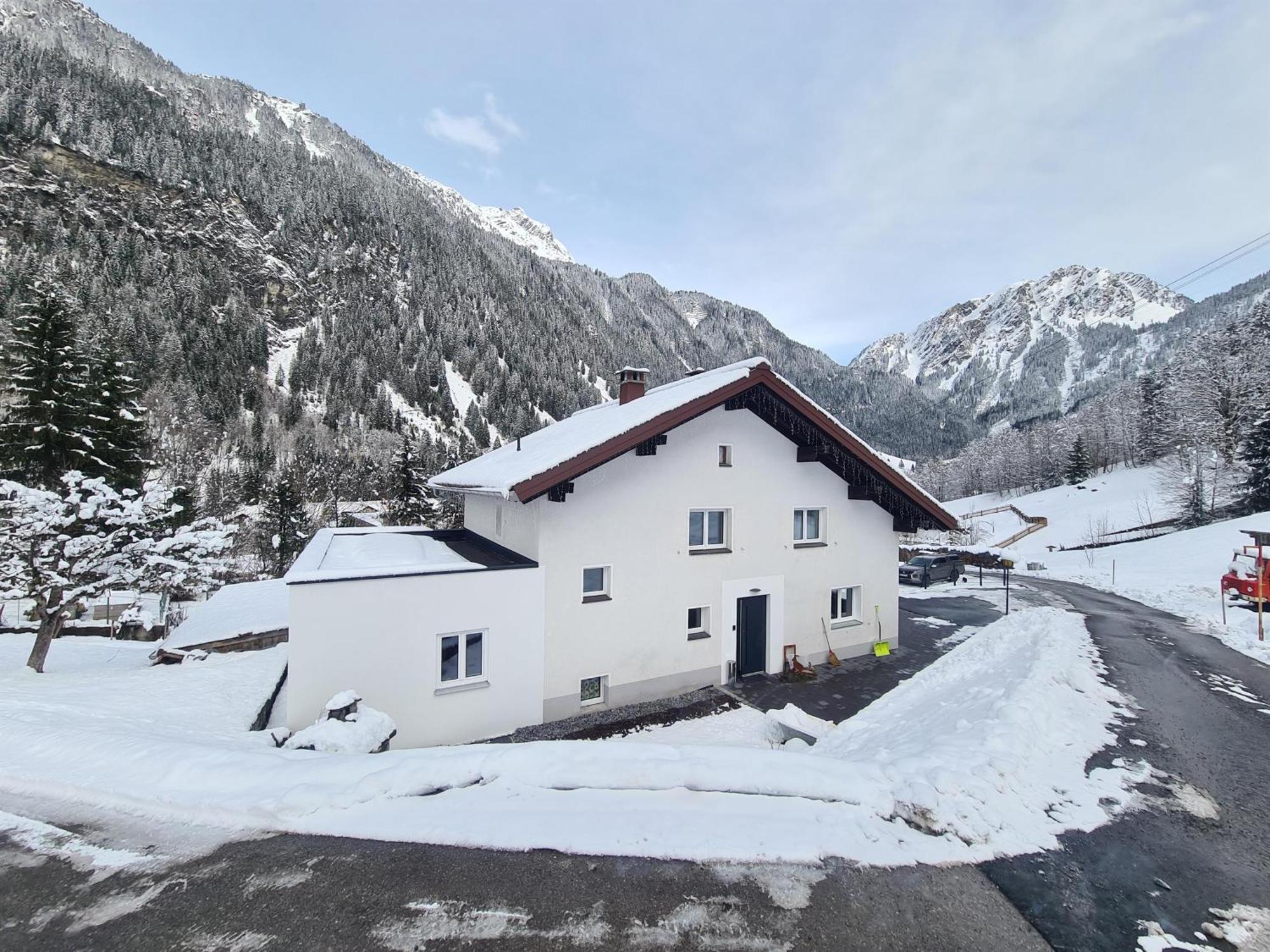 Haus Stehbock Villa Partenen Esterno foto