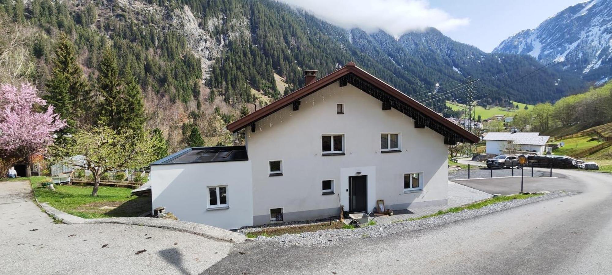 Haus Stehbock Villa Partenen Esterno foto